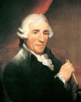 Geschilderd portret Josef Haydn 