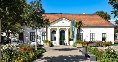 Toerismebureau in het voormalige Leopoldsbad