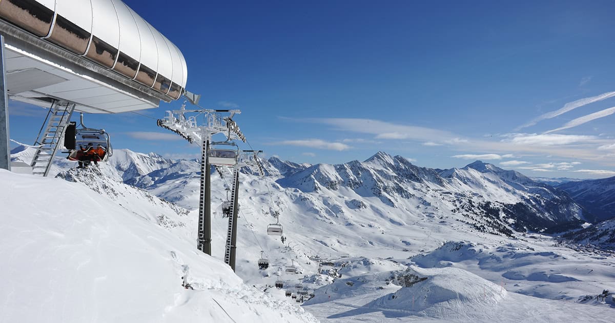 Obertauern maakt de slogan 'Wir sind Schnee' waar