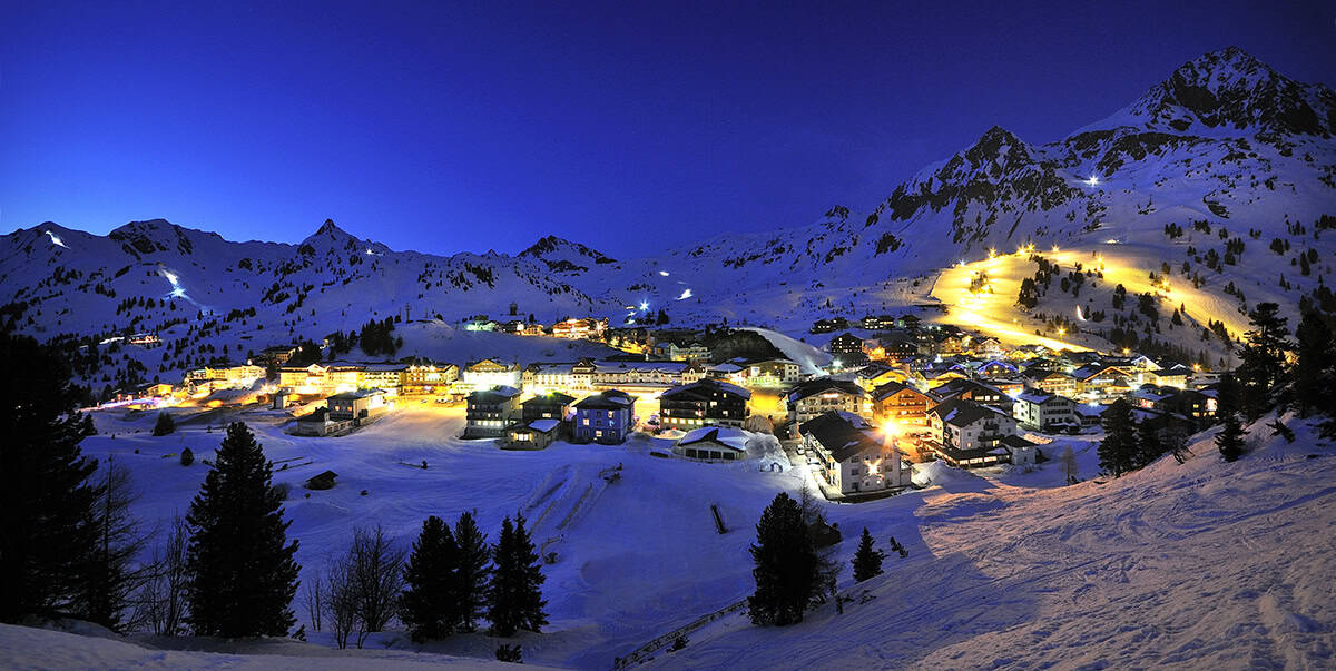 Obertauern 's nachts