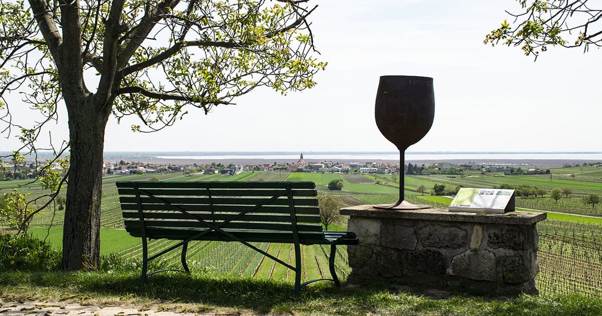 Rustplaats aan het Weinlehrpfad