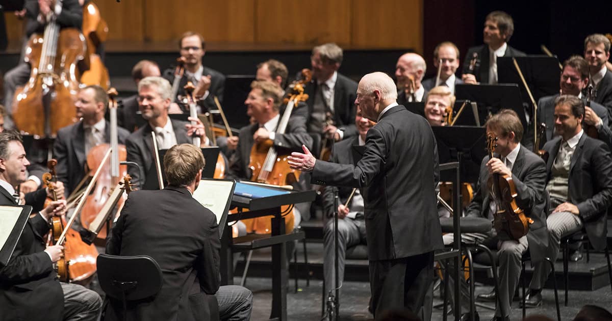 Bernhard Haitink dirigeert de Wiener Philharmoniker (2019) 