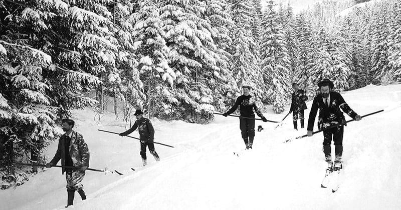 Strak in het pak skiën