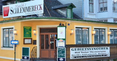 Restaurant Schlemmereck in Bad Vöslau, tevens vinotheek