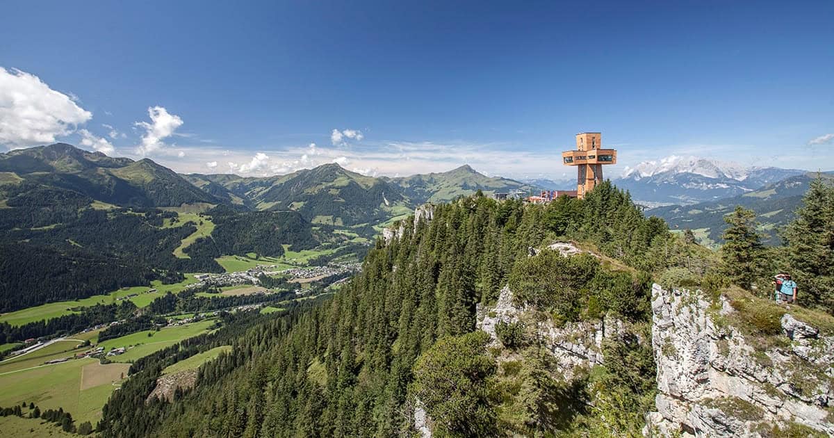 Jakobskreuz auf der Buchensteinwand