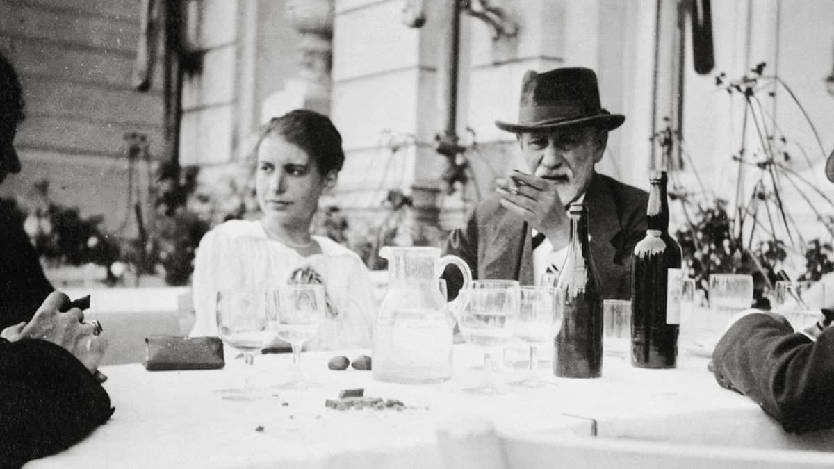 Anna en Sigmund Freud