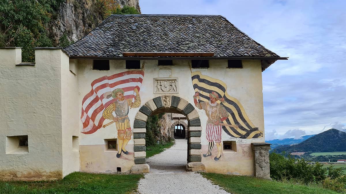 Burg Hochosterwitz - Eerste poort