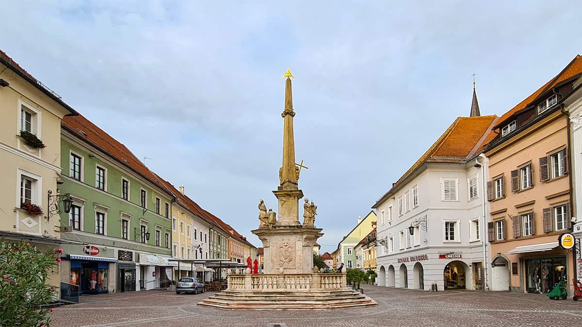 Hauptplatz van St. Veit an der Glan