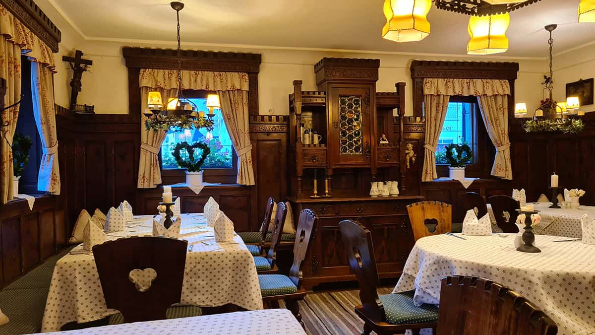 Stube in Gasthof Hotel Bräu