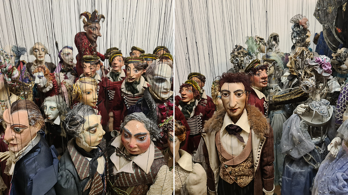 Marionetten uit Eugen Onegin