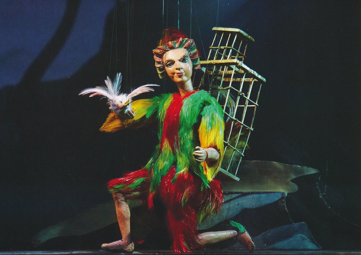 Papageno in de Zauberflöte