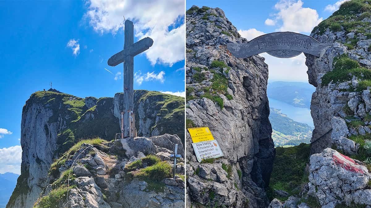 Gipfelkreuz en Himmelpforte