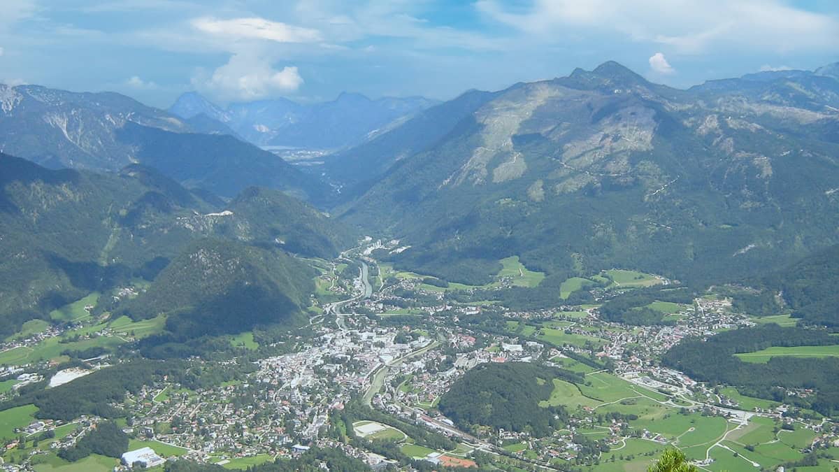 Bad Ischl met Jainzenberg, Kalvarienberg en Siriuskogel