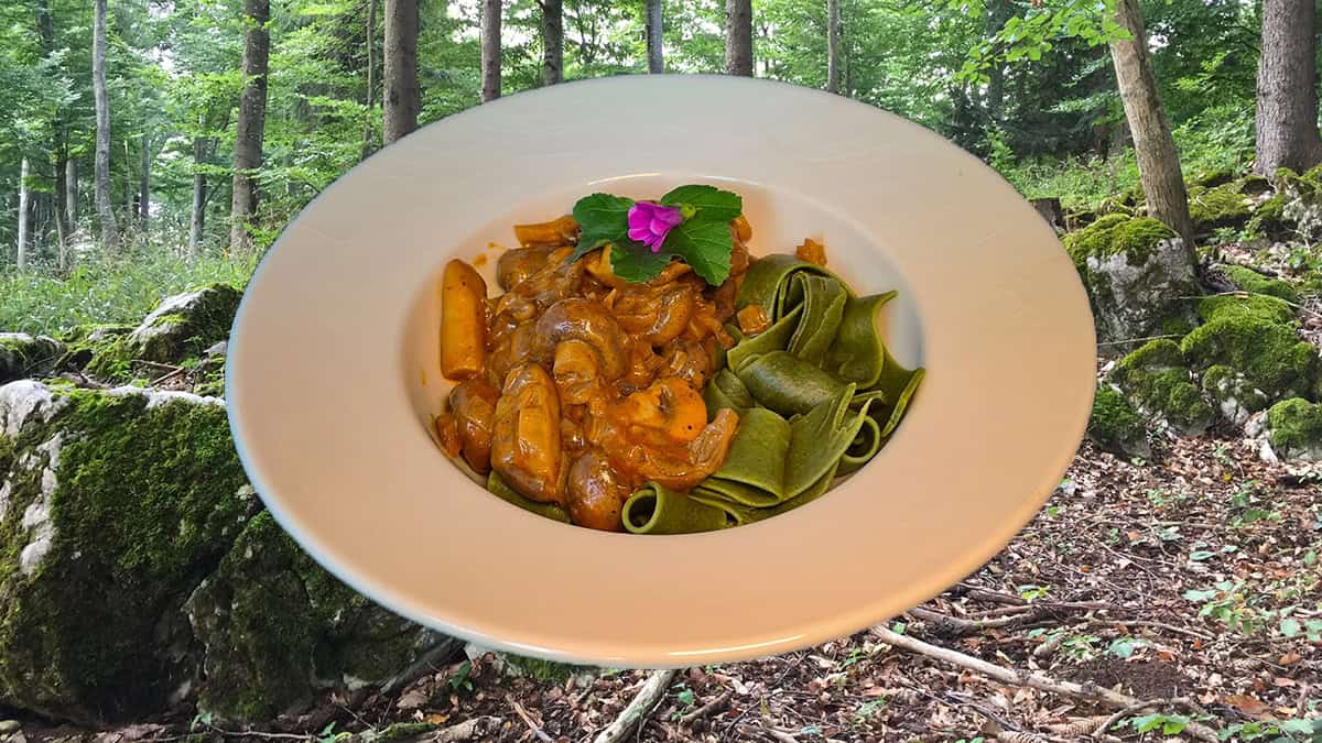 Schwammerlgulasch