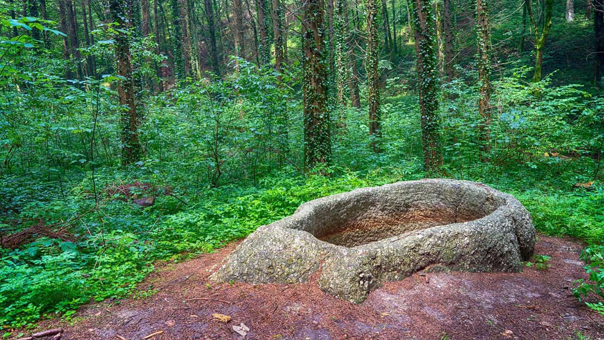 De Stenen Kuip in de Wolfsschlucht