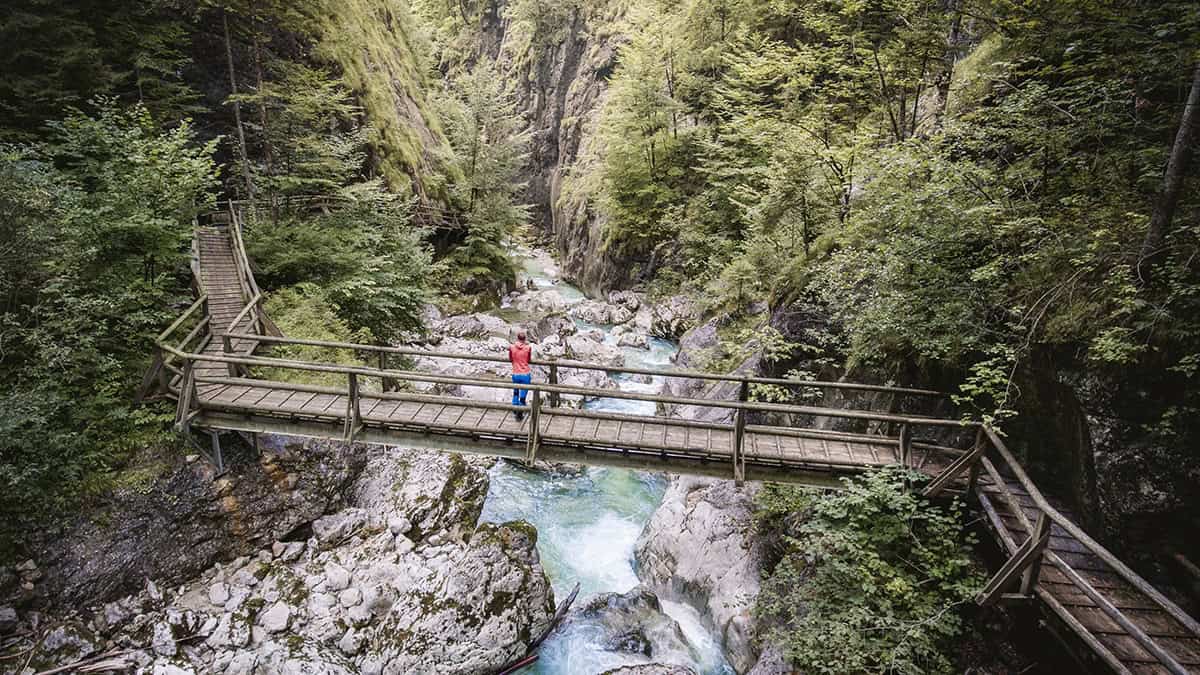Nothklamm in Gams