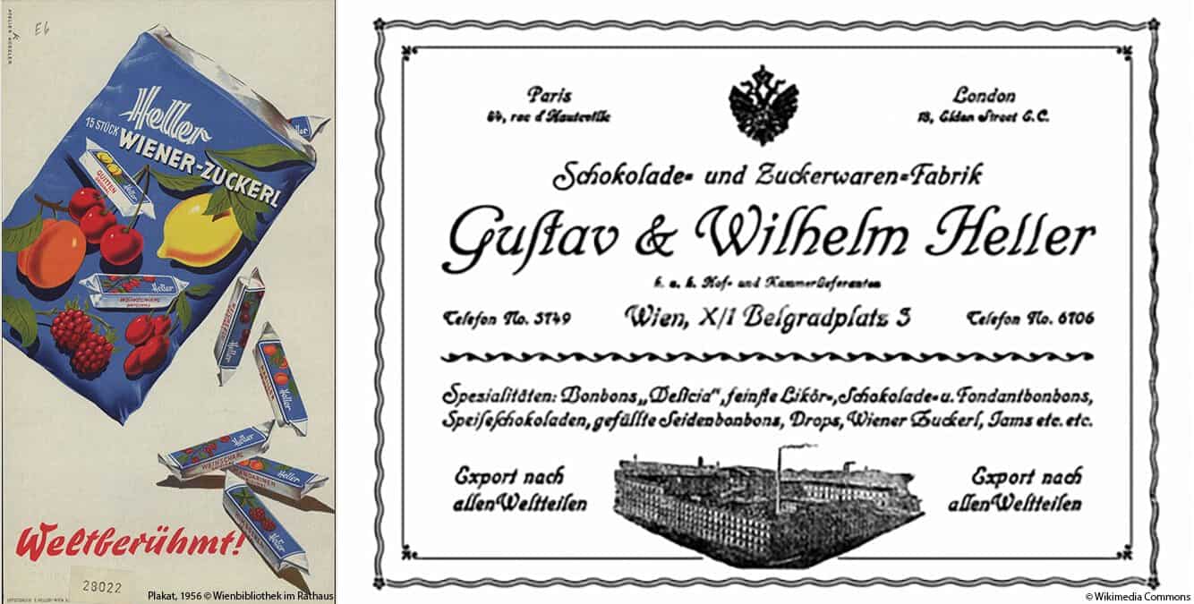 G & W Heller, Zuckerbäcker